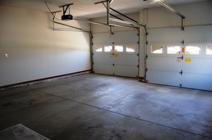 Interior of 2-Stall Attached Garage of 302 Fairway Circle